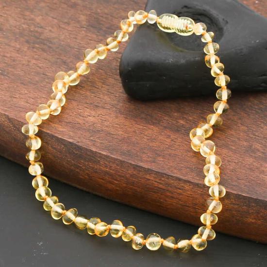 Baby Drop Amber Teething Necklace