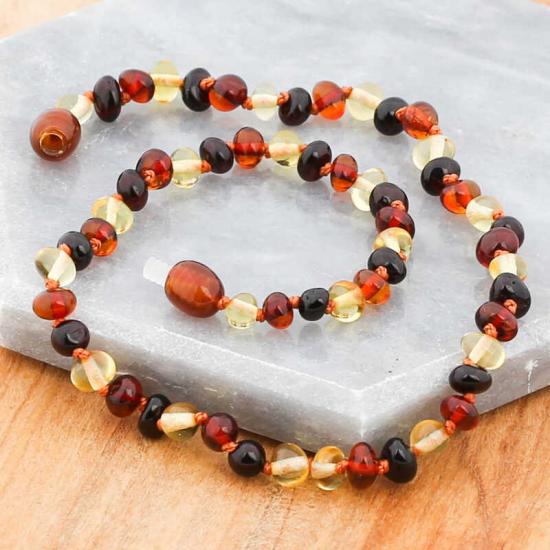 Baby Drop Amber Teething Necklace