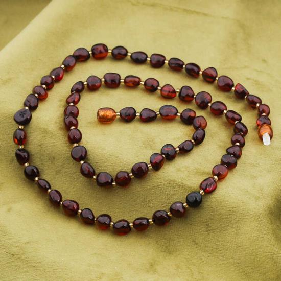 Adult Drop Amber Necklace