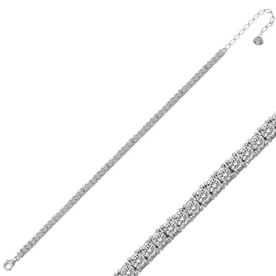 Silver Prong Waterway Women’s Bracelet