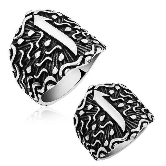 Silver Elif Men’s Ring