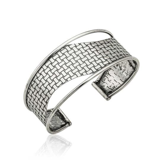 Silver Antique Patterned Women’s Bracelet