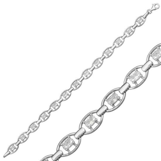 Silver Oval Waterway Women’s Bracelet