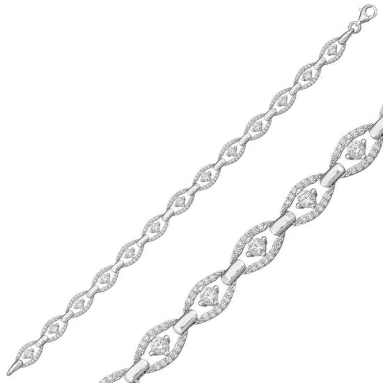 Silver Oval Waterway Women’s Bracelet
