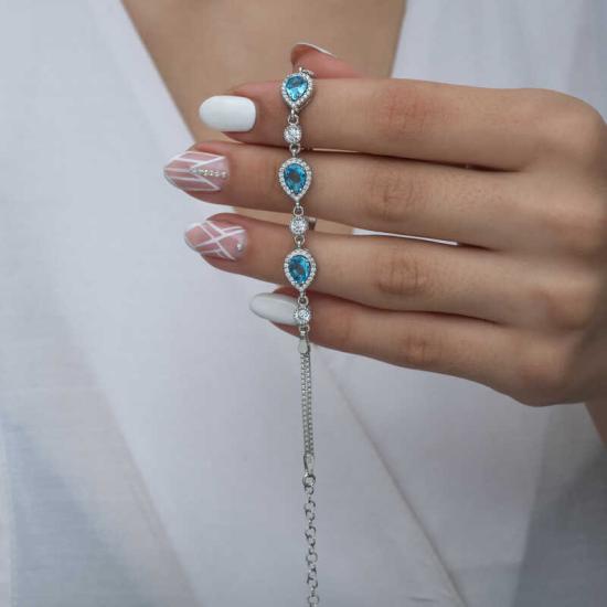 Silver Drop Waterway Women’s Bracelet