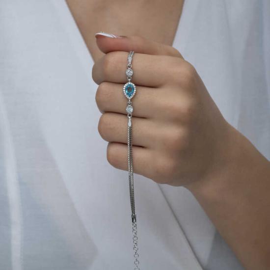 Silver Drop Waterway Women’s Bracelet