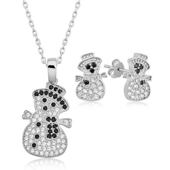 Silver Snowman Women’s Set