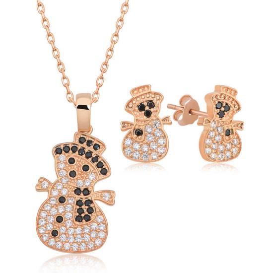 Silver Snowman Women’s Set