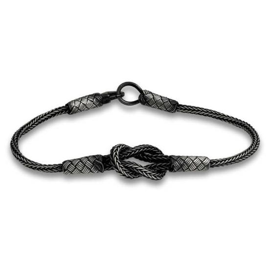 Silver Kazaziye Knot Bracelet
