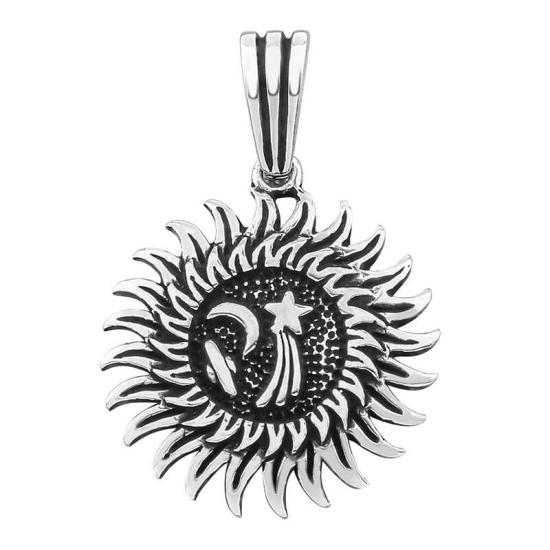 Silver Galaxy Men’s Pendant