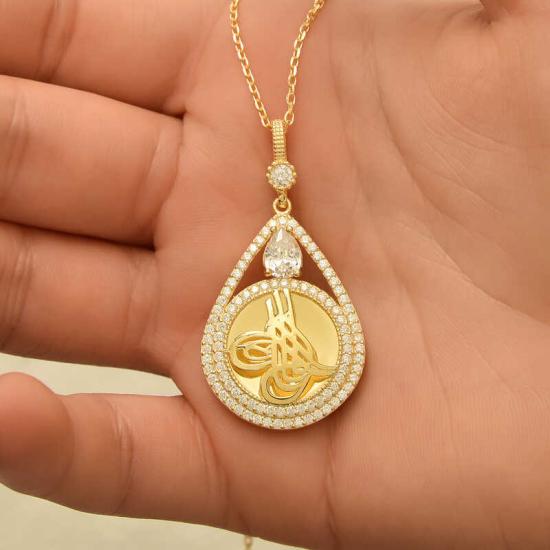 Silver Gold Plated Tegra Women’s Necklace