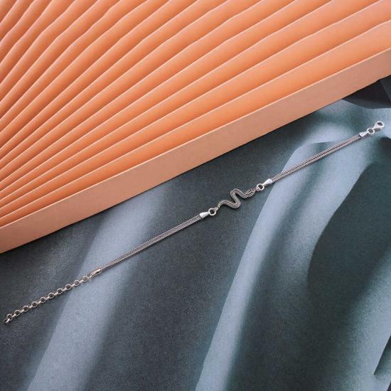 Silver Snake Women’s Bracelet