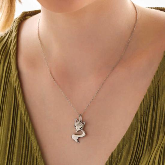 Silver Fox Women’s Necklace