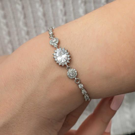 Silver Oval Waterway Women’s Bracelet