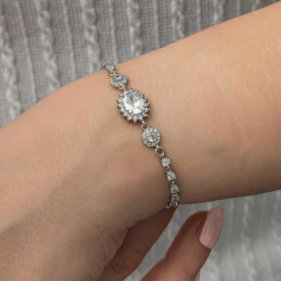Silver Oval Waterway Women’s Bracelet