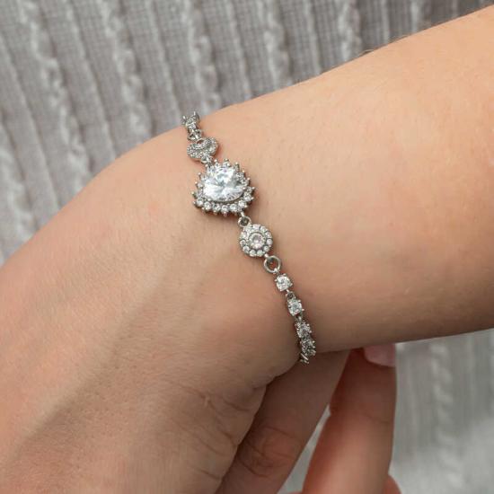 Silver Heart Waterway Women’s Bracelet