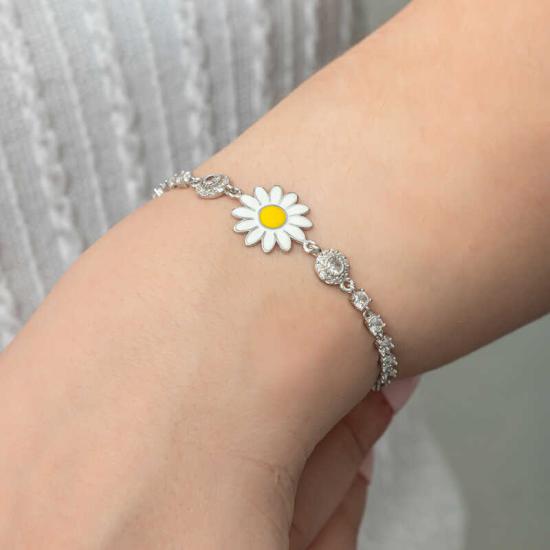 Silver Daisy Waterway Women’s Bracelet