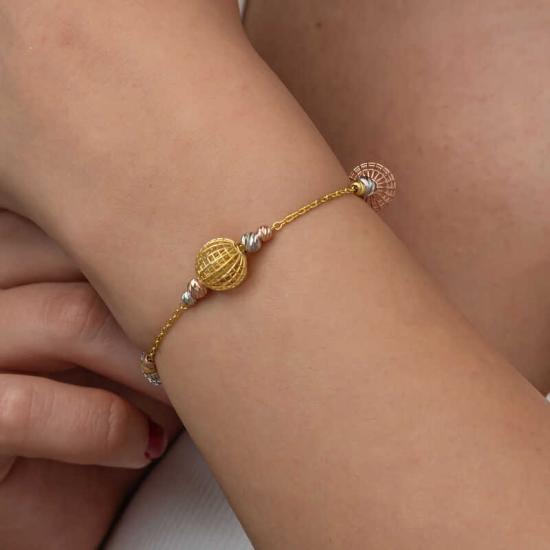 Silver Colored Ball Dorika Women’s Bracelet