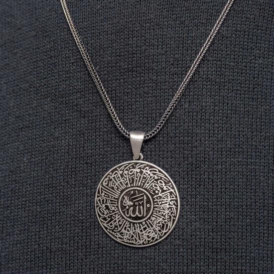 Gümüş Asr Suresi Erkek Kolye