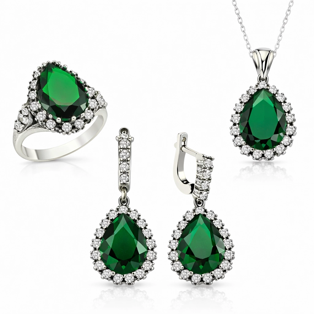 Gümüş Hürrem Sultan Bayan Set