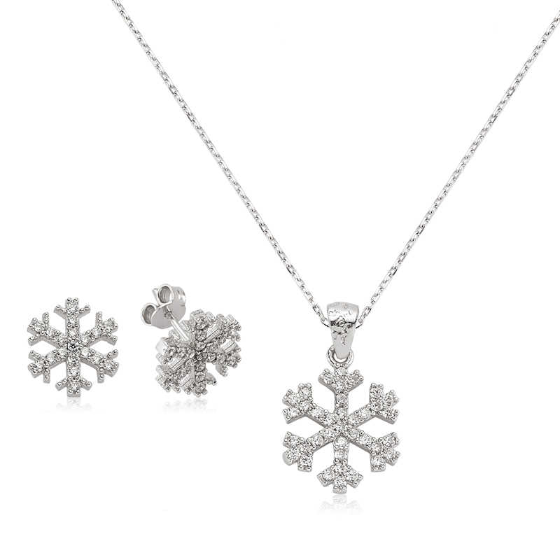 Silver Snowflake Women’s Set