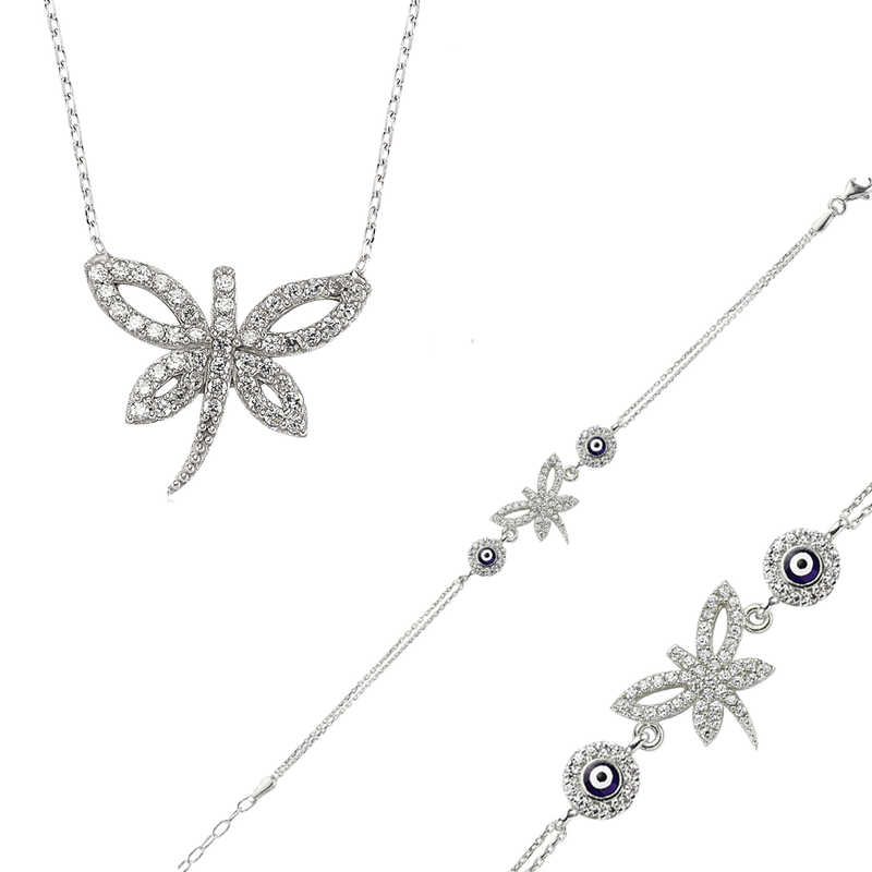 Silver Dragonfly Women’s Set