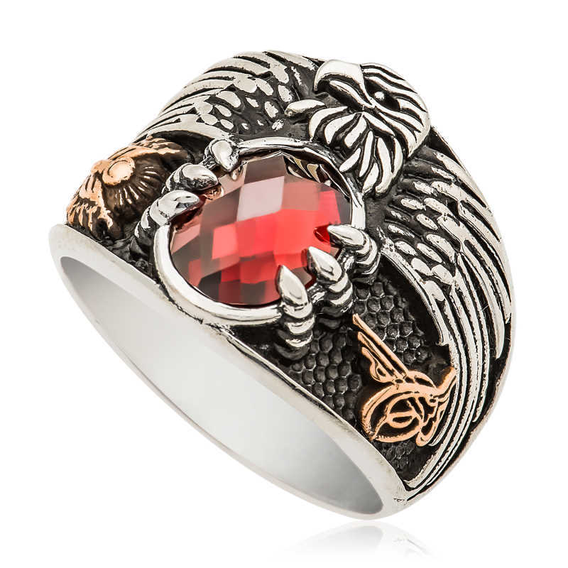 Silver Eagle Men’s Ring