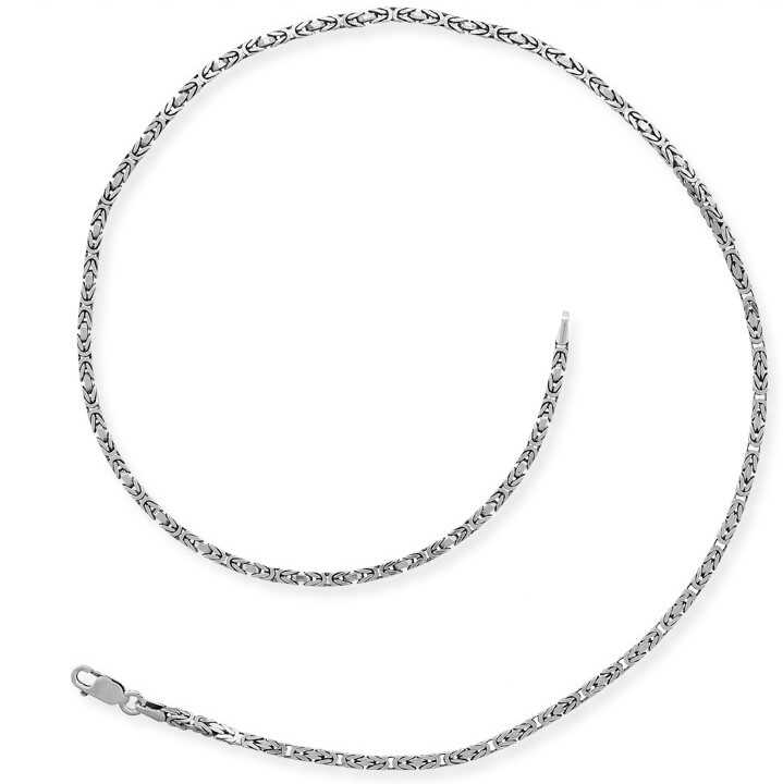 Silver King Chain - 7 mm Angled