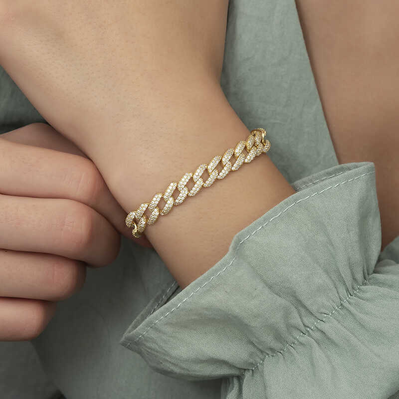 Silver Gold Stone Gurmet Women’s Bracelet