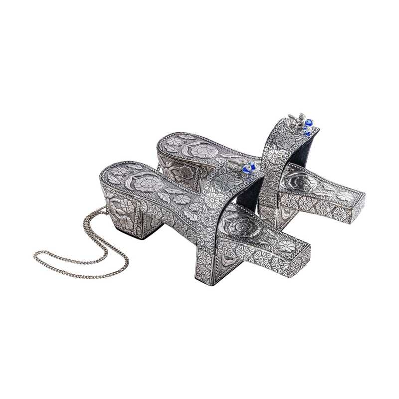 Silver Gift Clogs