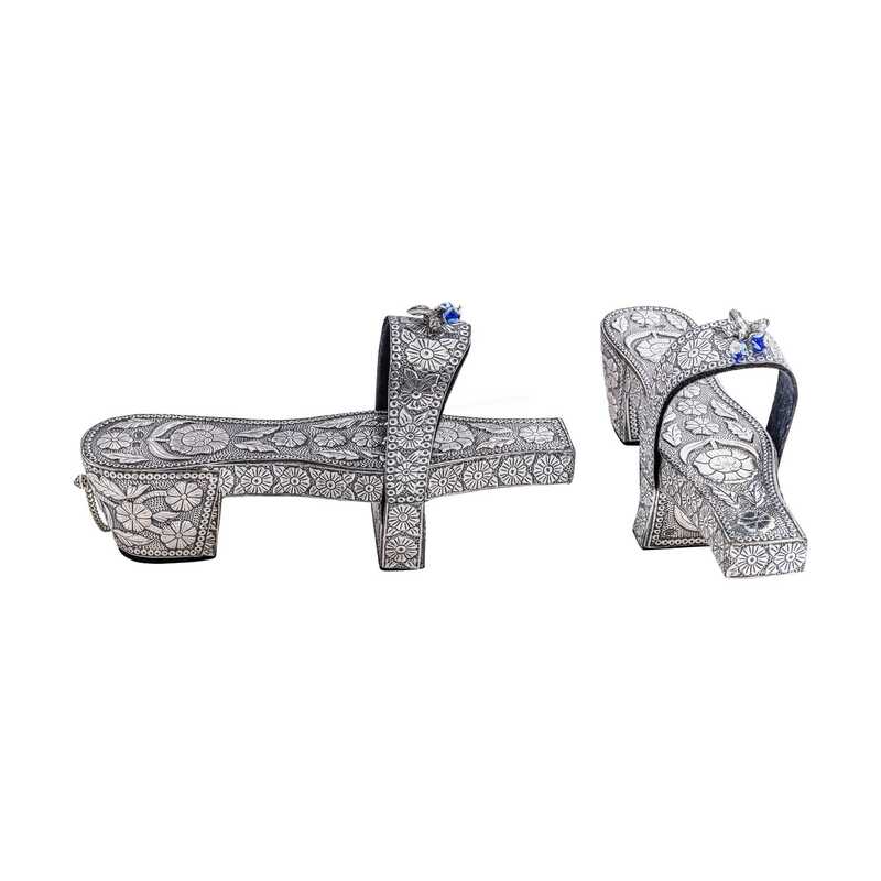 Silver Gift Clogs