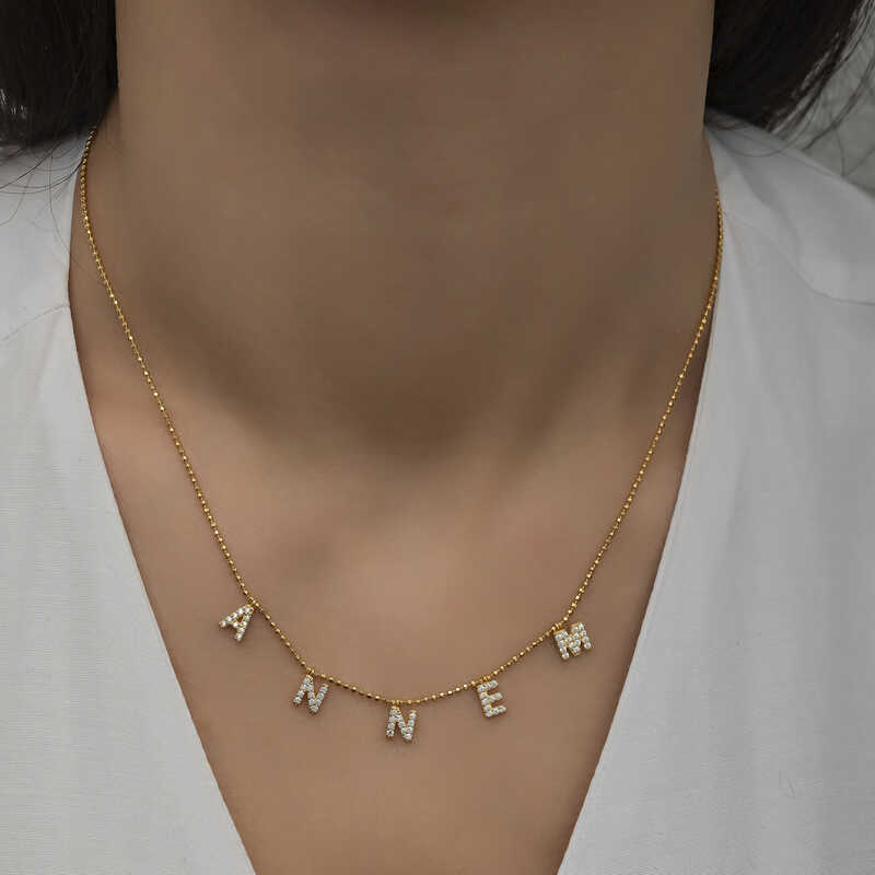 Silver Gold Mother Written Women’s Necklace