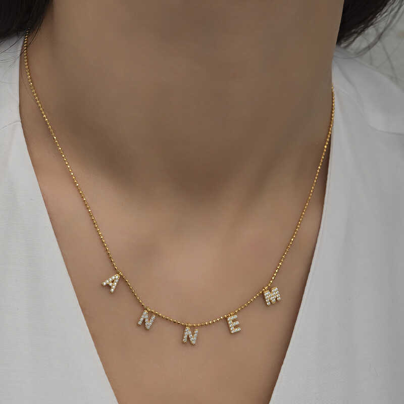 Silver Gold Mother Written Women’s Necklace