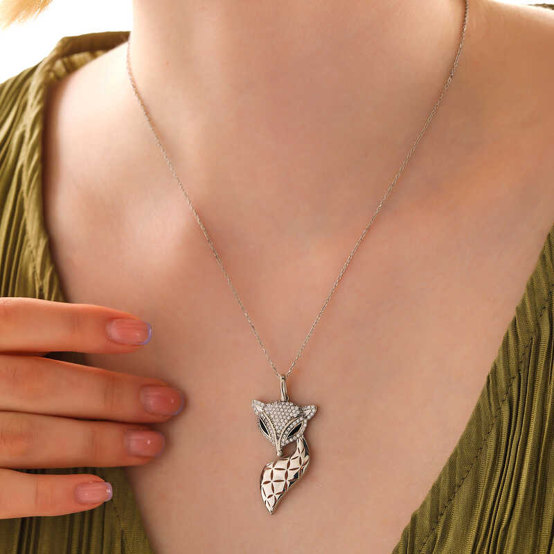 Silver Fox Women’s Necklace