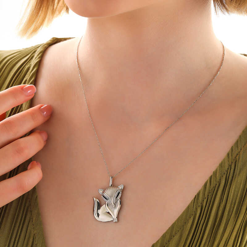 Silver Fox Women’s Necklace