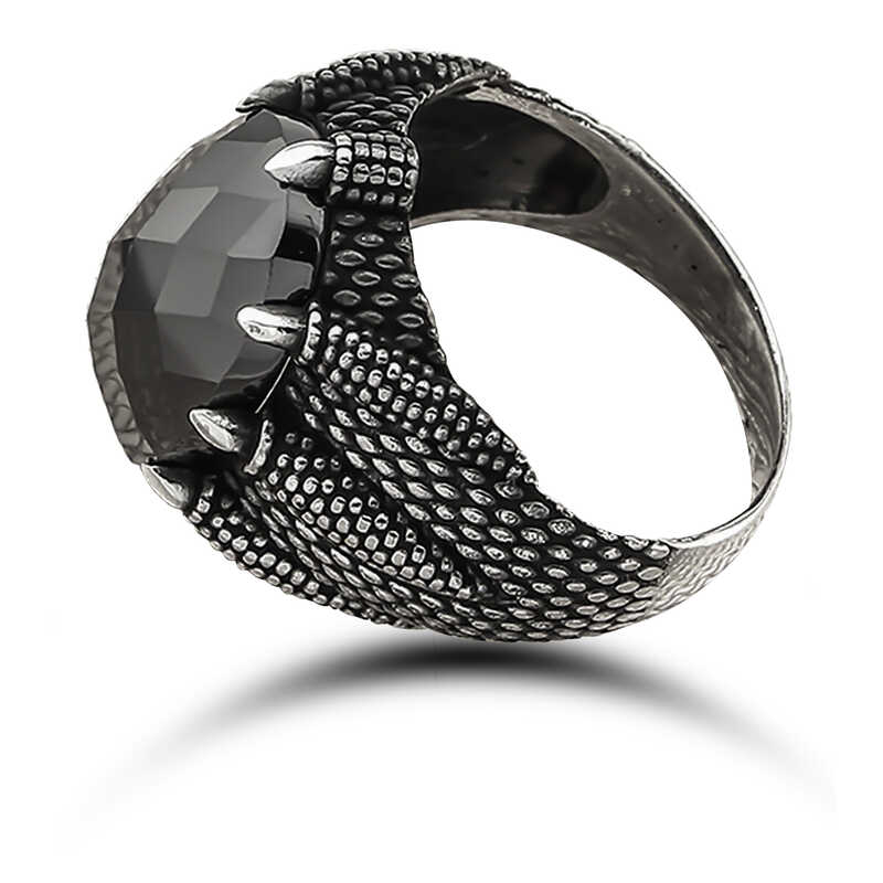 Silver Eagle Claw Men’s Ring