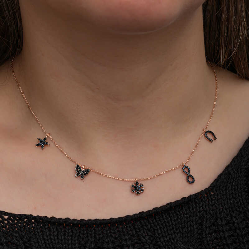 Silver Rose Lucky Women’s Necklace