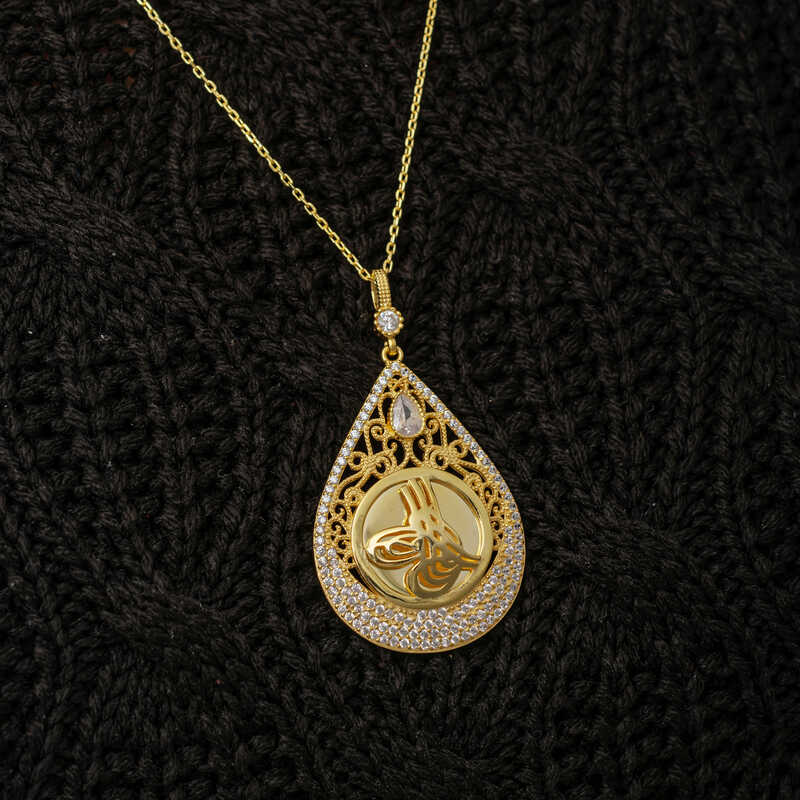 Silver Gold Plated Tegra Women’s Necklace