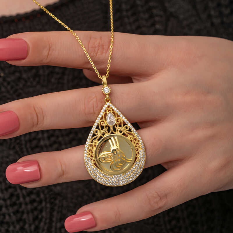 Silver Gold Plated Tegra Women’s Necklace