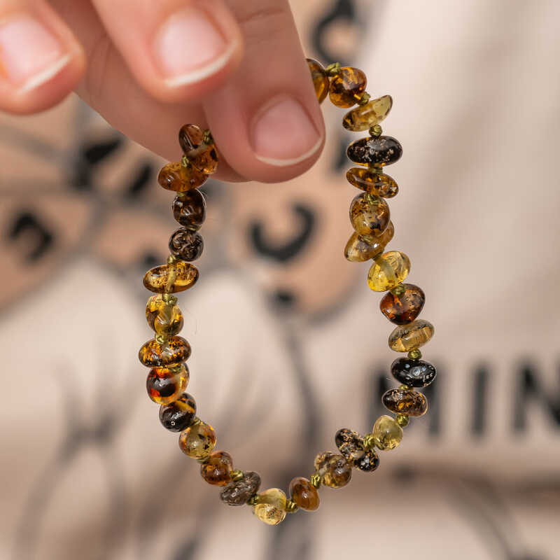 Baby Drop Amber Bracelet