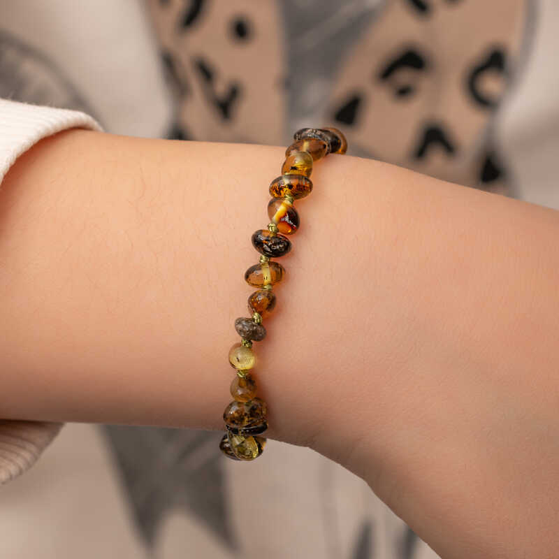 Baby Drop Amber Bracelet