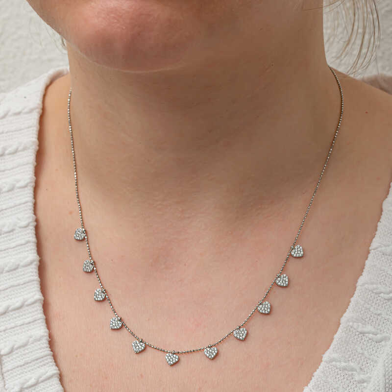 Silver Heart Lucky Women’s Necklace