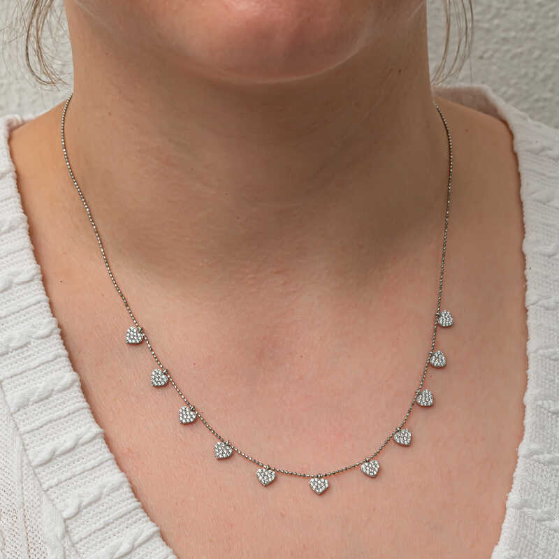 Silver Heart Lucky Women’s Necklace