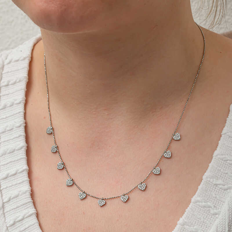 Silver Heart Lucky Women’s Necklace
