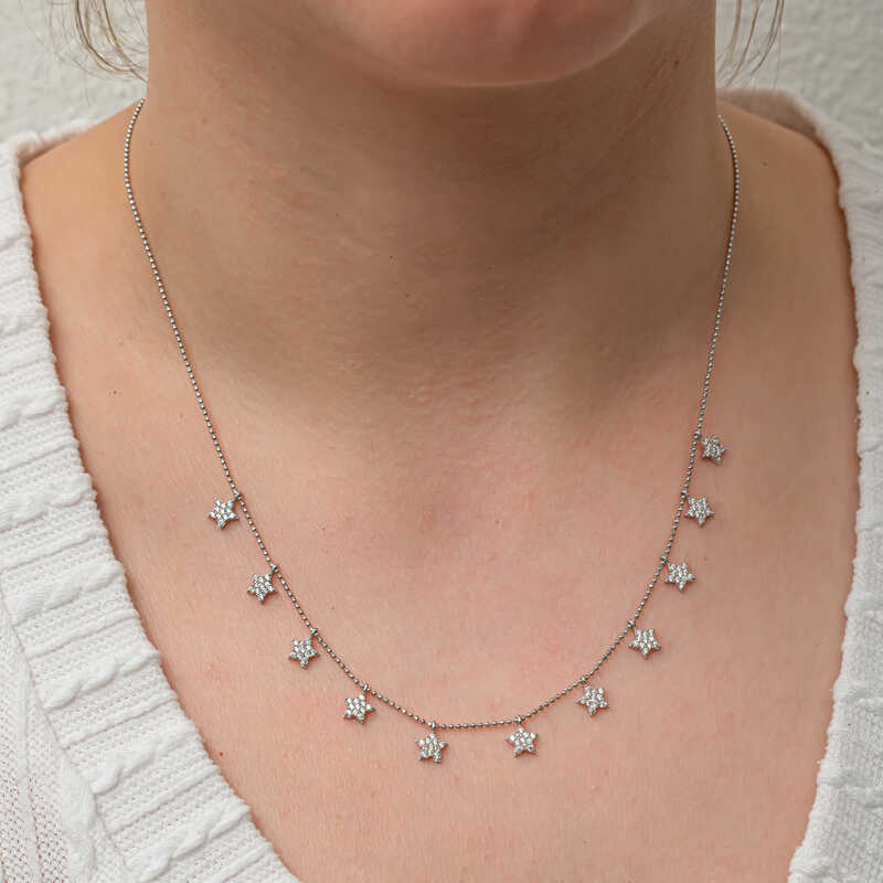 Silver Star Lucky Women’s Necklace