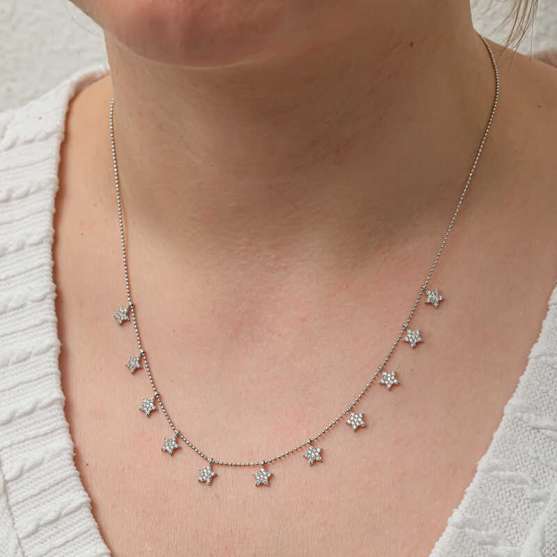 Silver Star Lucky Women’s Necklace
