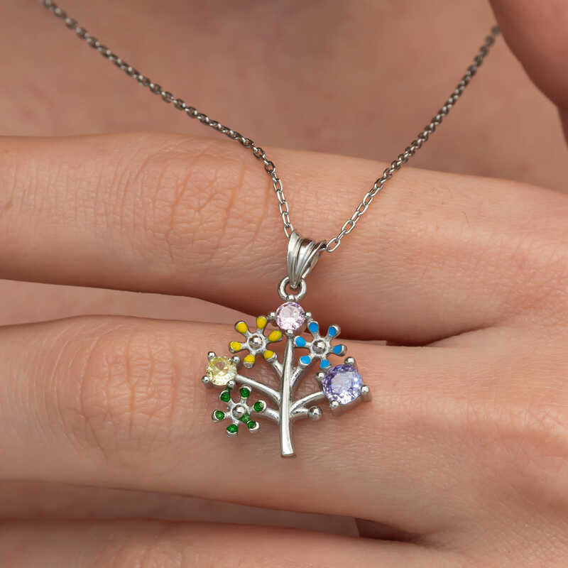 Silver Tree of Life Women’s Necklace