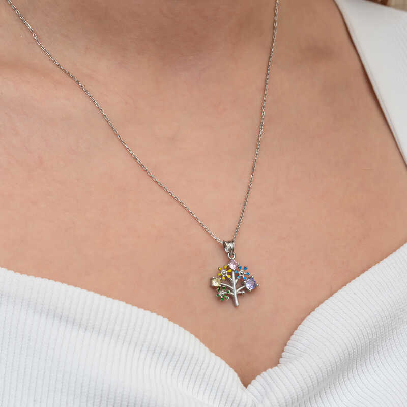 Silver Tree of Life Women’s Necklace