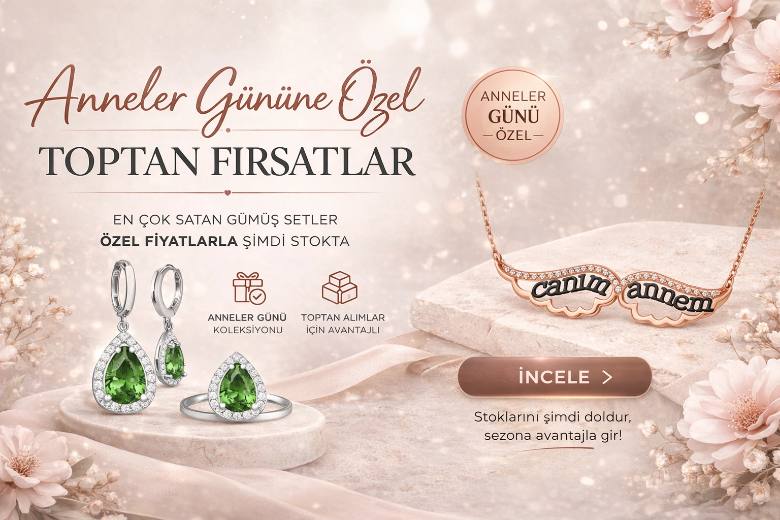 Tekbir Gümüş Anneler Günü Modelleri
