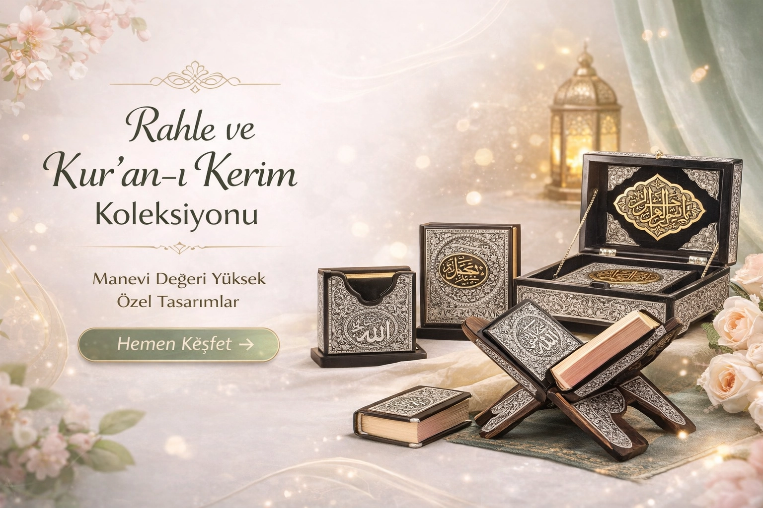 Tekbir Silver Gümüş Kuran ve Rahle  Modelleri